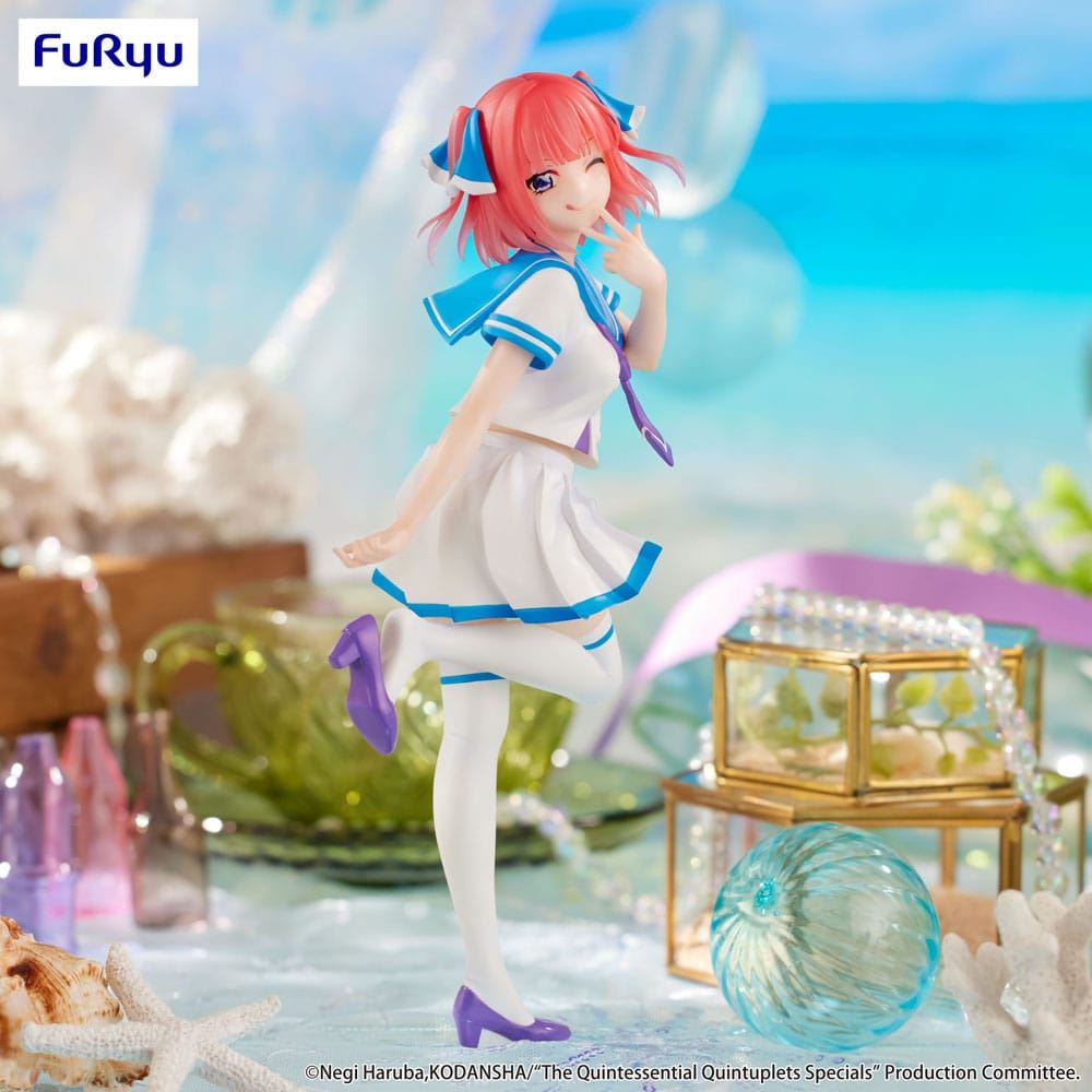 The Quintessential Quintuplets Trio-Try-iT Statue Nakano Nino Marine Look 21cm