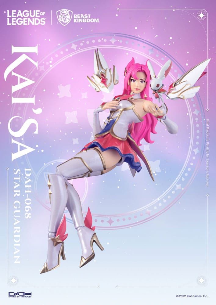 League of Legends Dynamic 8ction Heroes 1/9 Star Guardian Kai'Sa 19 cm