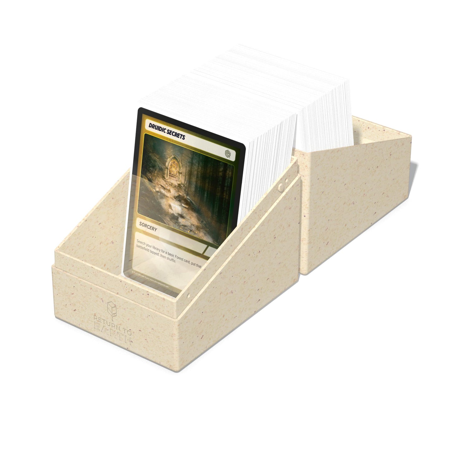Ultimate Guard Return To Earth Boulder Deck Case 133+ Standard Size Natural