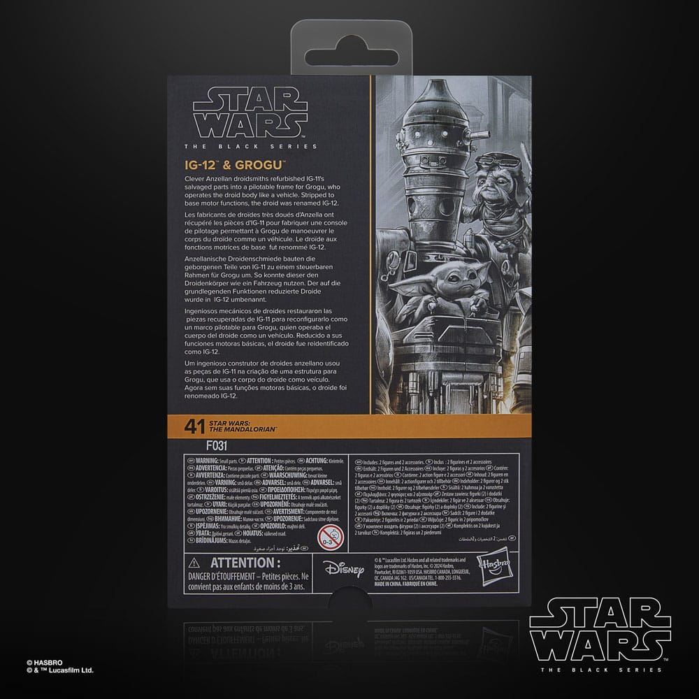 Star Wars - The Black Series - The Mandalorian (IG-12 & Grogu) /Toys