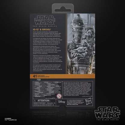 Star Wars - The Black Series - The Mandalorian (IG-12 & Grogu) /Toys