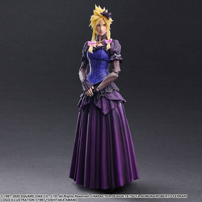 Final Fantasy VII Remake Play Arts Kai Action Figure Cloud Strife Dress Ver. 28