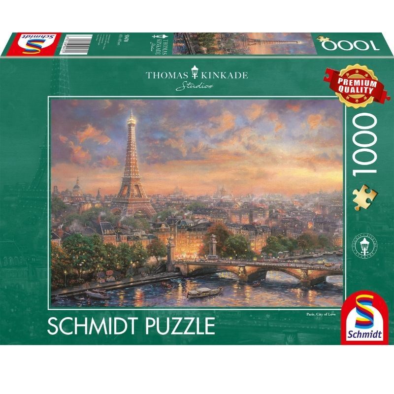 Thomas Kinkade: Paris City of Love (1000pc)