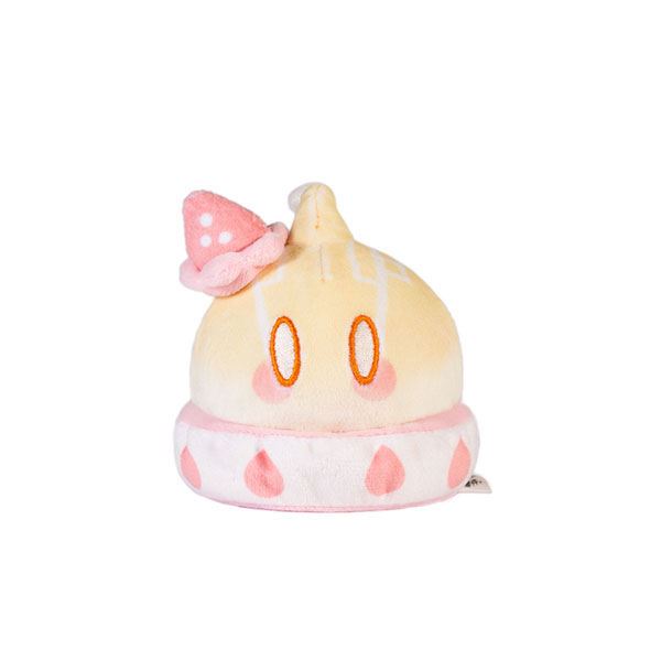 Genshin Impact Slime Sweets Party Series Plush Figure Mutant Electro Slime Straw