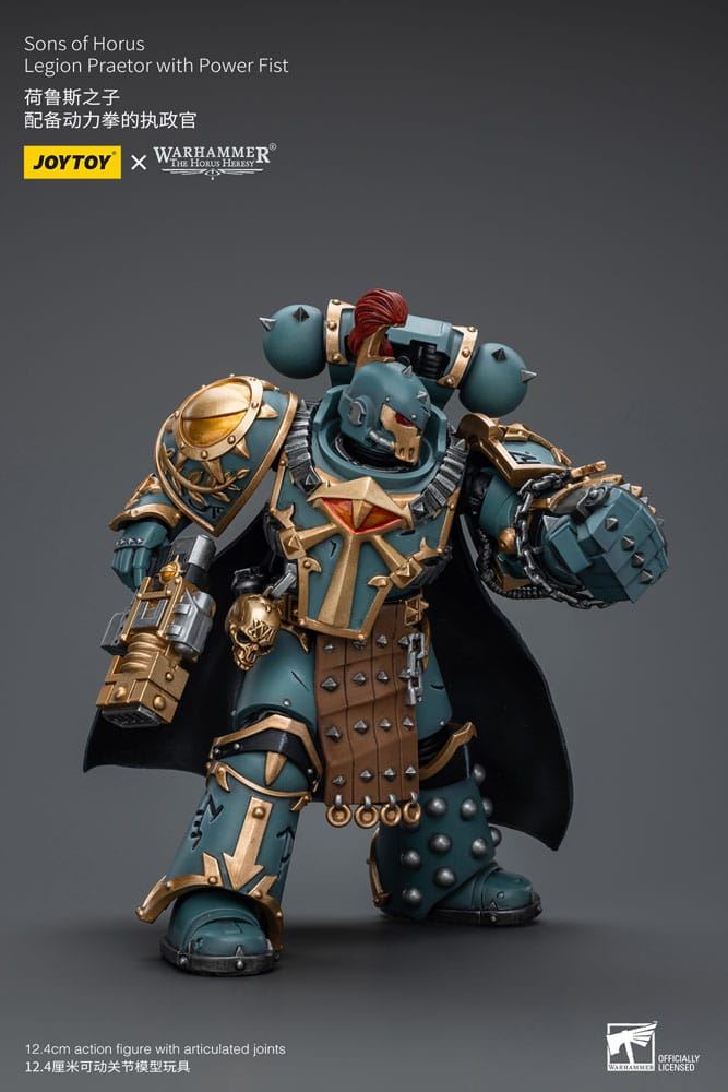 Warhammer The Horus Heresy Action Figure 1/18 Legion Praetor With Power Fist 12