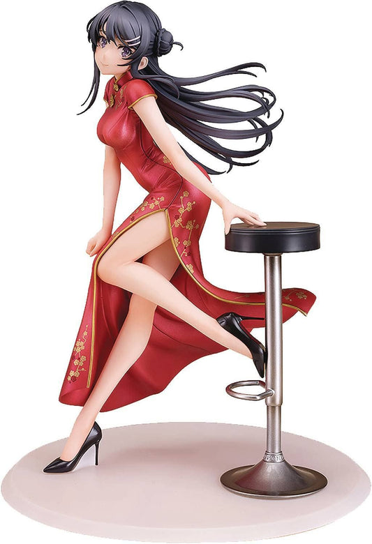 Rascal Does Not Dream of Bunny Girl Senpai Mai Sakurajima Chinese Dress 22cm