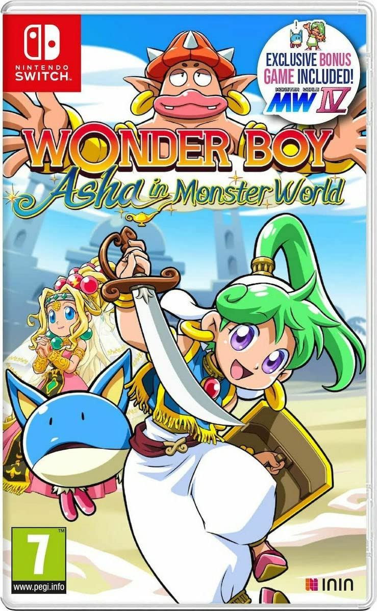 Wonder Boy: Asha in Monster World (Nintendo Switch) [video game]