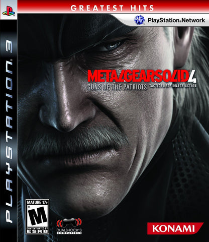 Konami Metal Gear Solid 4: Guns of the Patriots Allemand PlayStation 3 [video ga