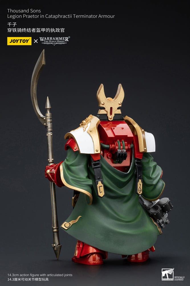 Warhammer The Horus Heresy Action Figure 1/18 Thousand sons Legion Praetor in Ca