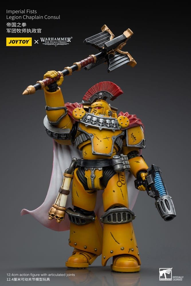 Warhammer Horus Heresy Imperial Fists Legion Chaplain Consul 12cm