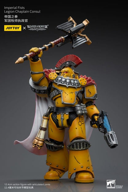 Warhammer Horus Heresy Imperial Fists Legion Chaplain Consul 12cm