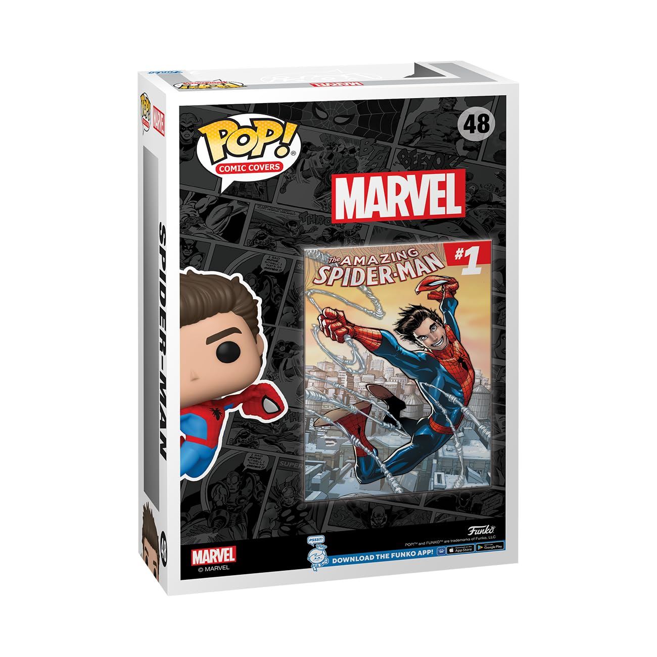 Marvel POP! Comic Cover Vinyl Figure The Amazing Spider-Man #1 9 cm