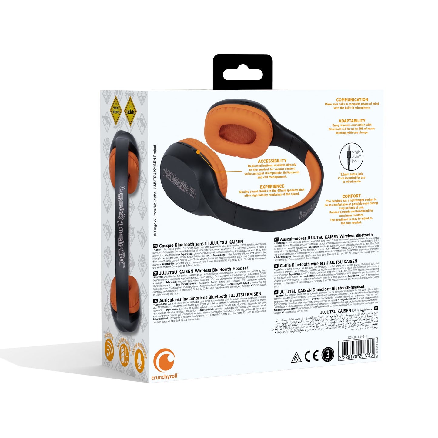 Jujutsu Bt Headset Accessories (not machine speci