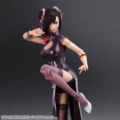Final Fantasy VII Remake Play Arts Kai Figure Tifa Lockhart Sporty Dress 25cm