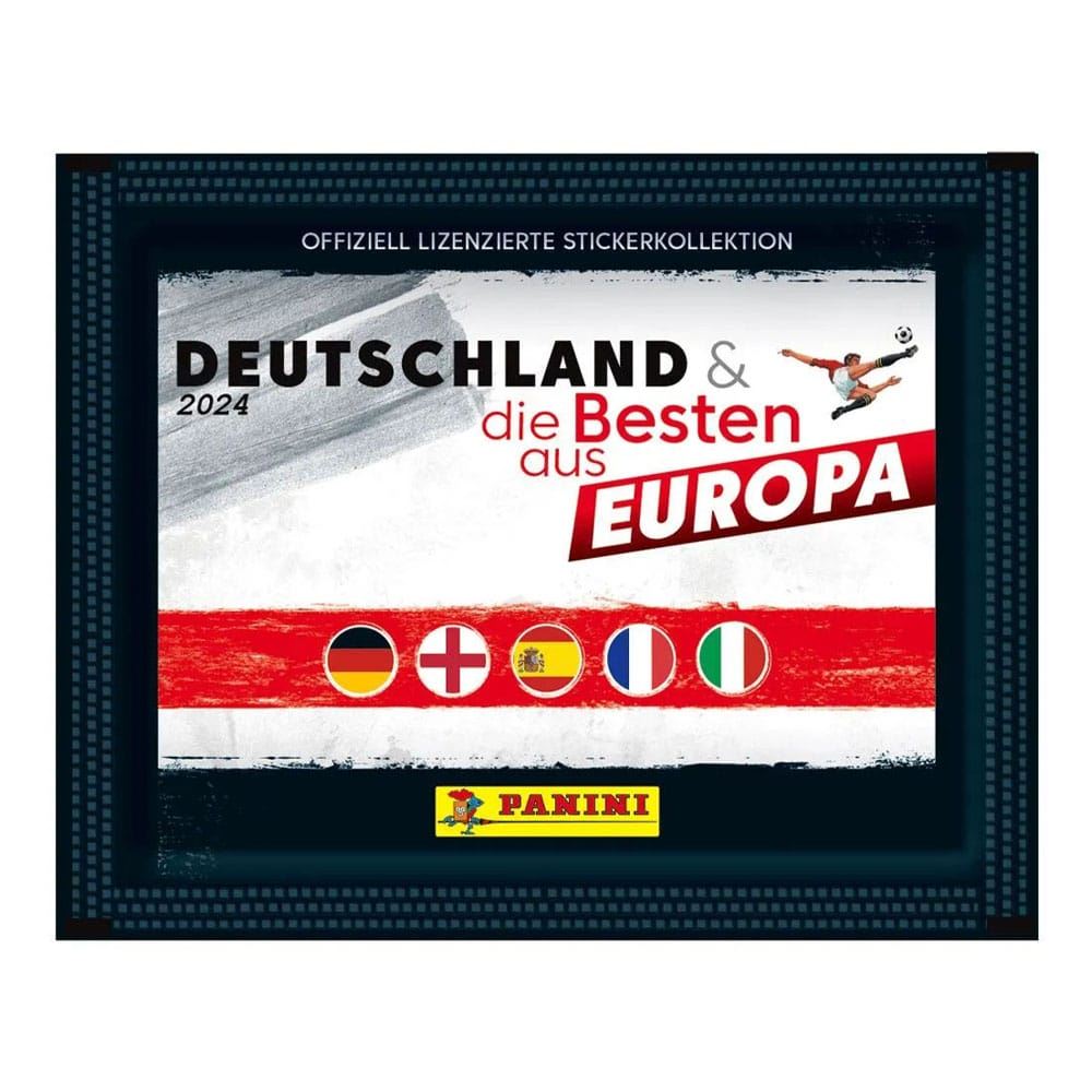 DFB Deutschland 2024 die Besten aus Europa Sticker Collection Display 50 German
