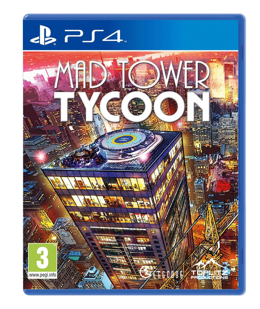 Mad Tower Tycoon Playstation 4 *New & Sealed*
