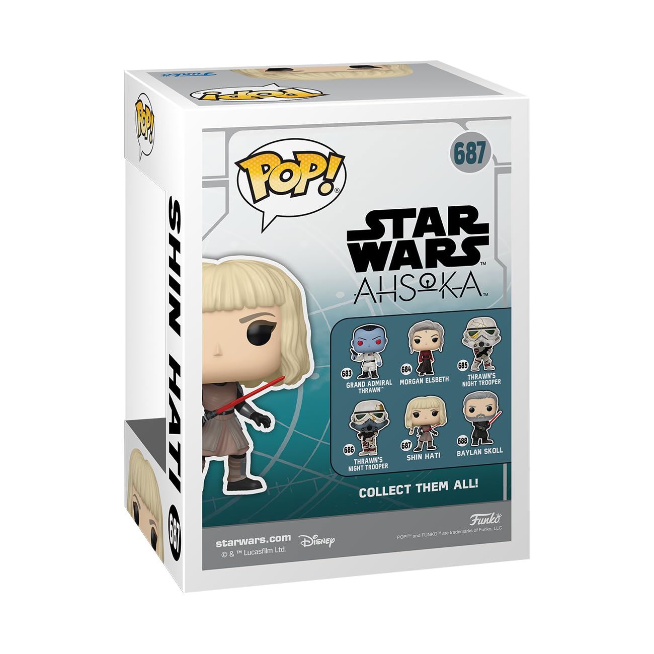 Star Wars: Ahsoka POP! Vinyl Figure S2 - Shin Hati 9 cm