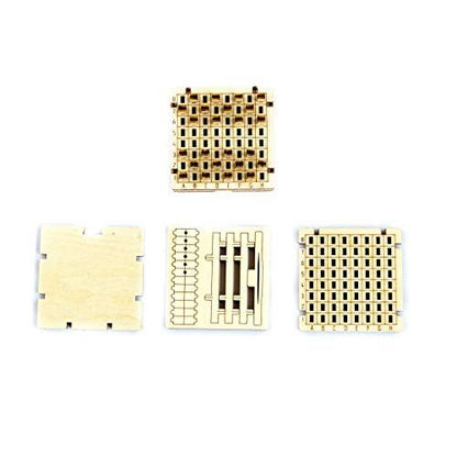 WoodenCity: Wooden Figures (Mini Checkers) /BoardGames