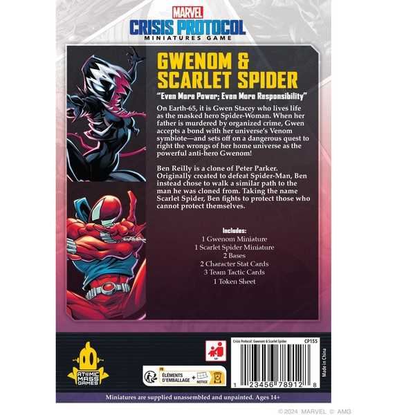 Marvel: Crisis Protocol ? Gwenom & Scarlet Spider