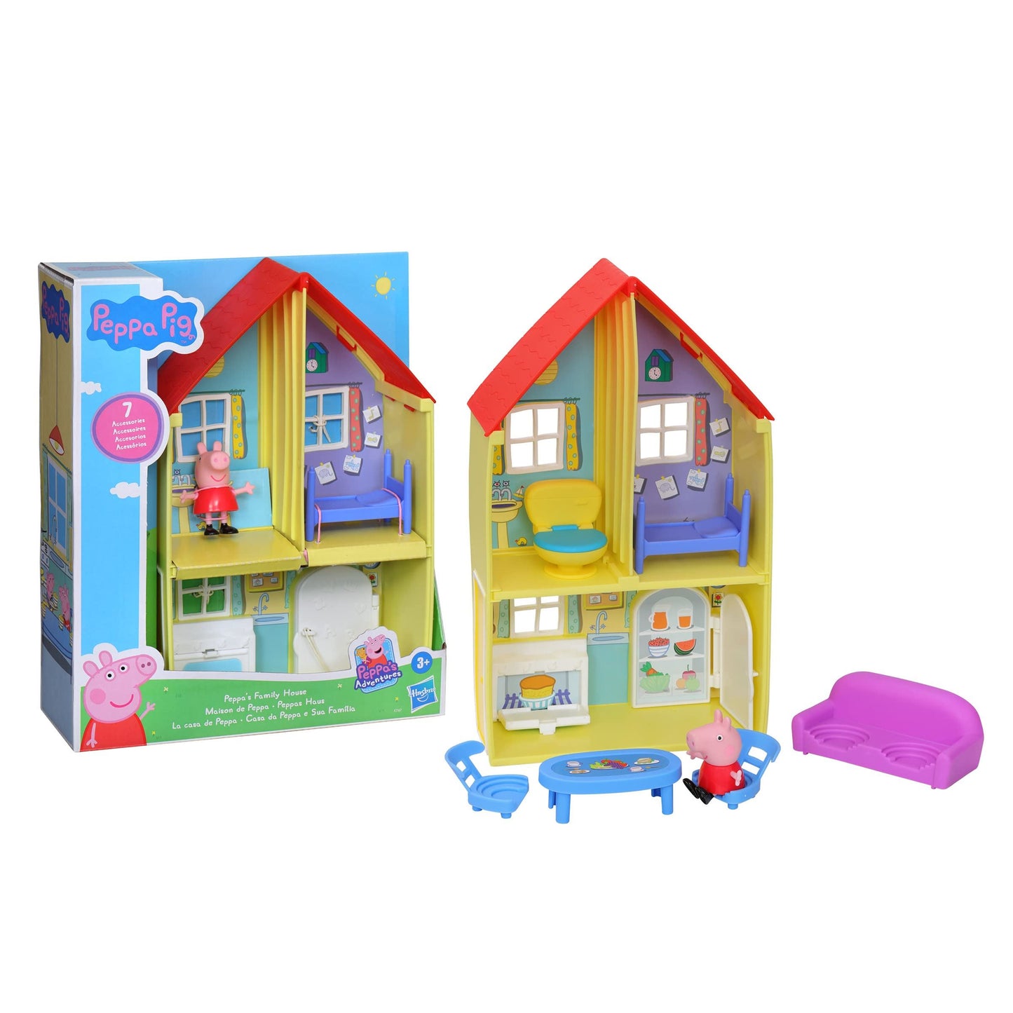 Peppa Pig - Peppa's Family House Playset /Toys