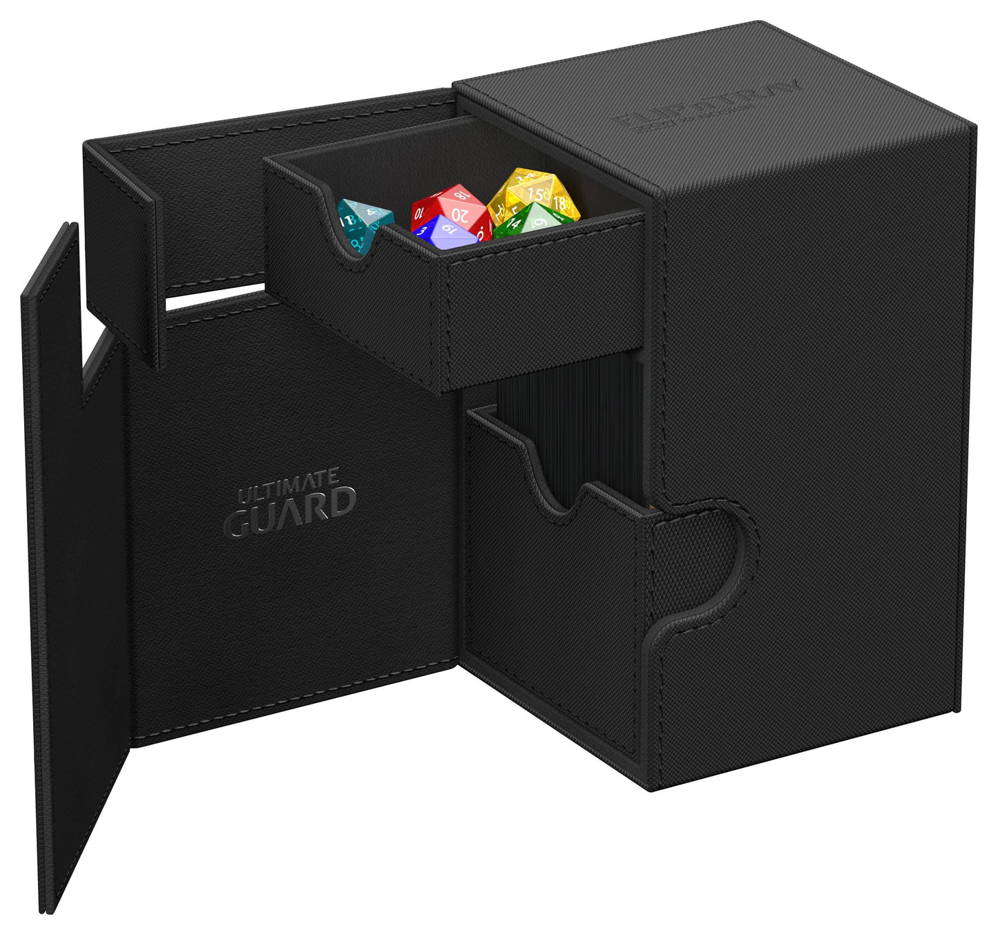 Ultimate Guard Flip`n`Tray 100+ XenoSkin Monocolor Black