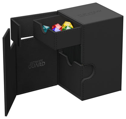 Ultimate Guard Flip`n`Tray 100+ XenoSkin Monocolor Black