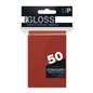 UNIT Standard Deck Protectors (50ct) - Red