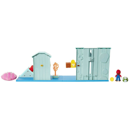 World of Nintendo Super Mario Deluxe Playset Underwater
