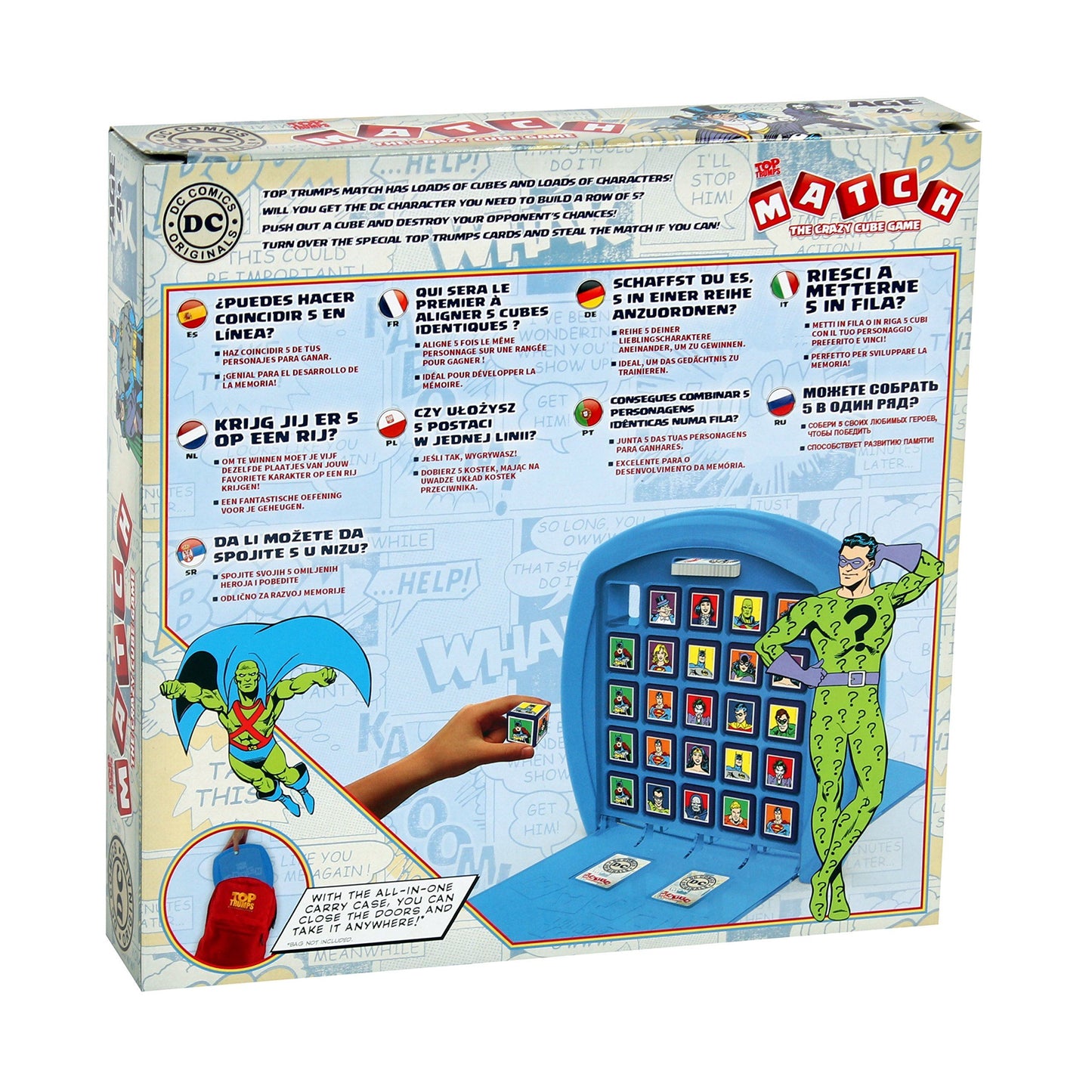 Top Trumps Match :DC Comics /Boardgames