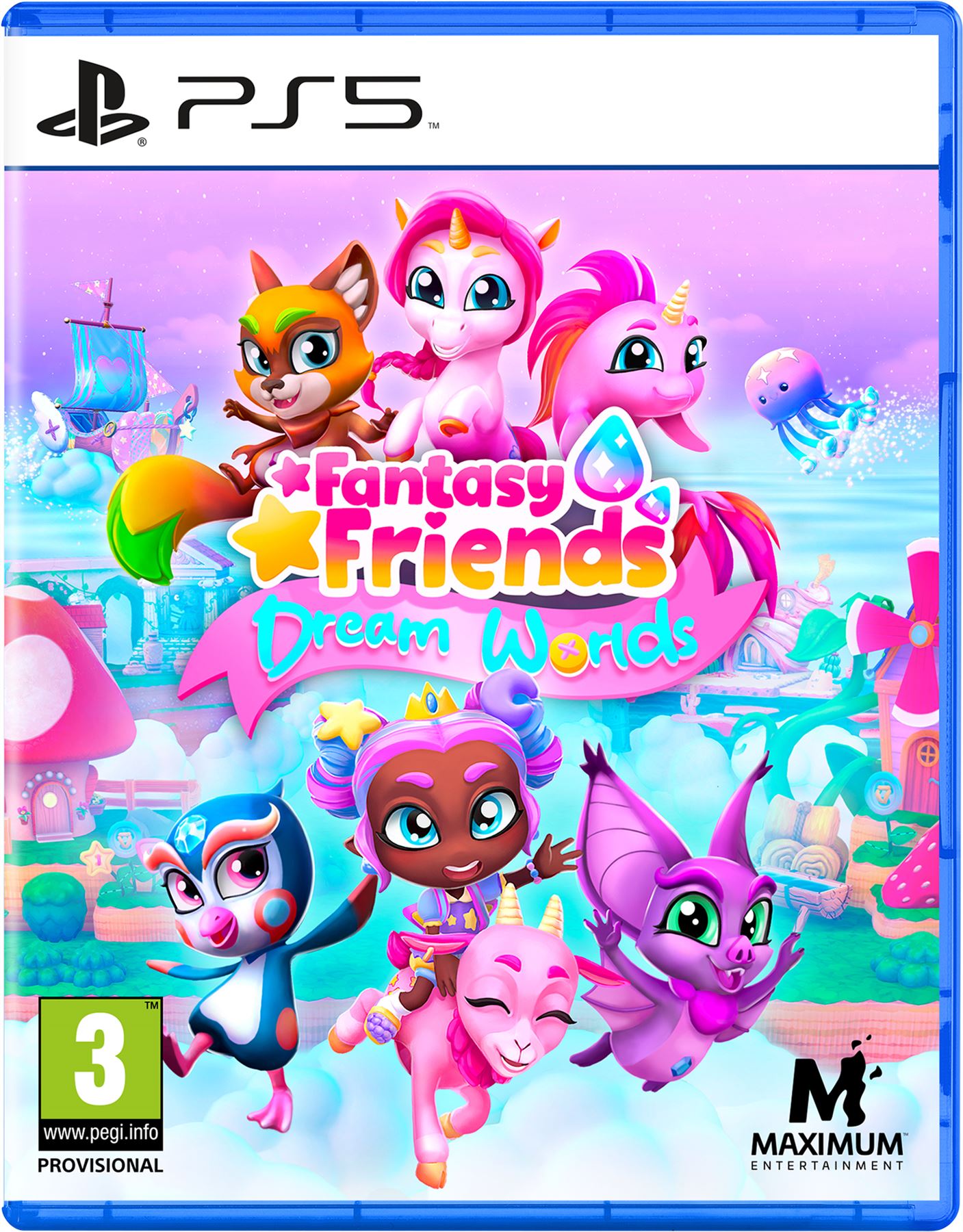Fantasy Friends Dream Worlds Playstation 5 *New & Sealed*