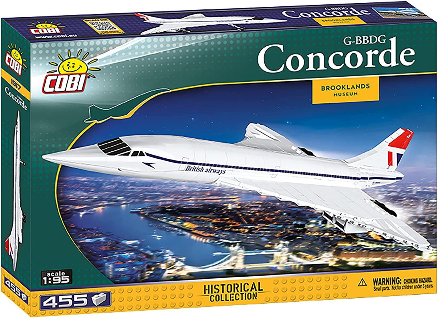 Cobi - Historical Collection - Concorde 455 pcs