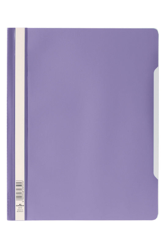 DURABLE Hunke &Jochheim Preview Folder Hard Foil, Lilac /Stationary