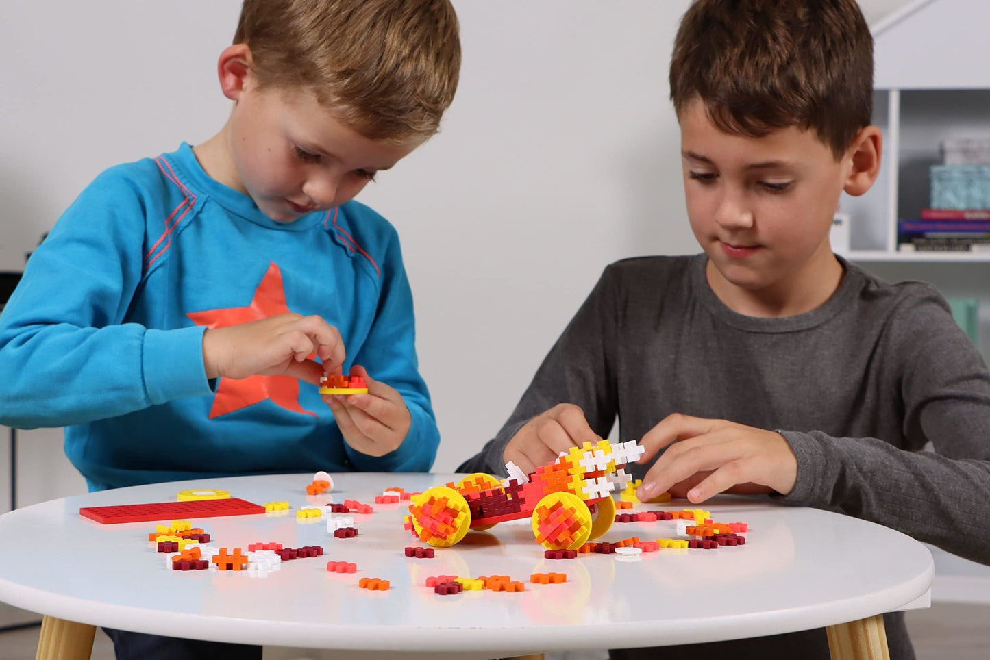 Plus-Plus: GO! Color Cars Maker (Fire) /Toys