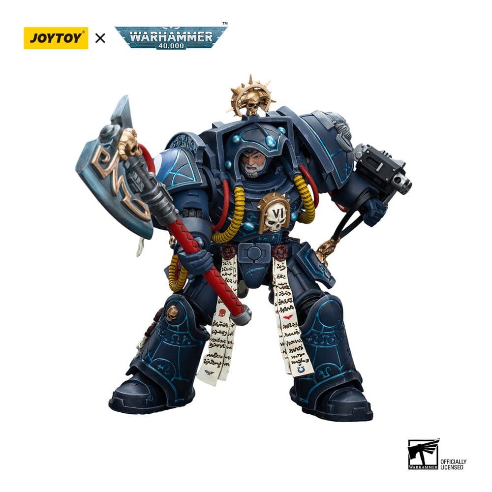 Warhammer 40k Figure 1/18 Ultramarines Librarian in Terminator Armour 12cm
