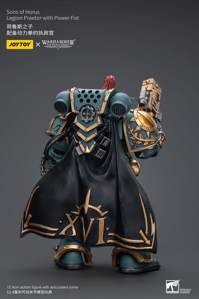 Warhammer The Horus Heresy Action Figure 1/18 Legion Praetor With Power Fist 12