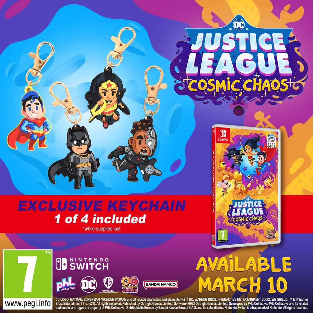 DC Justice League: Cosmic Chaos (Switch) [video game] *New & Sealed*