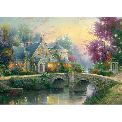 Thomas Kinkade: Lamplight Manor (3000pc)