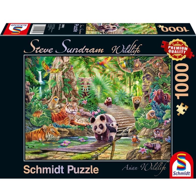 Steve Sundram: Asian Wildlife (1000pc)