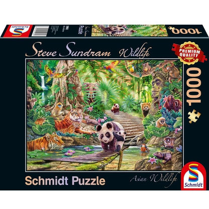 Steve Sundram: Asian Wildlife (1000pc)