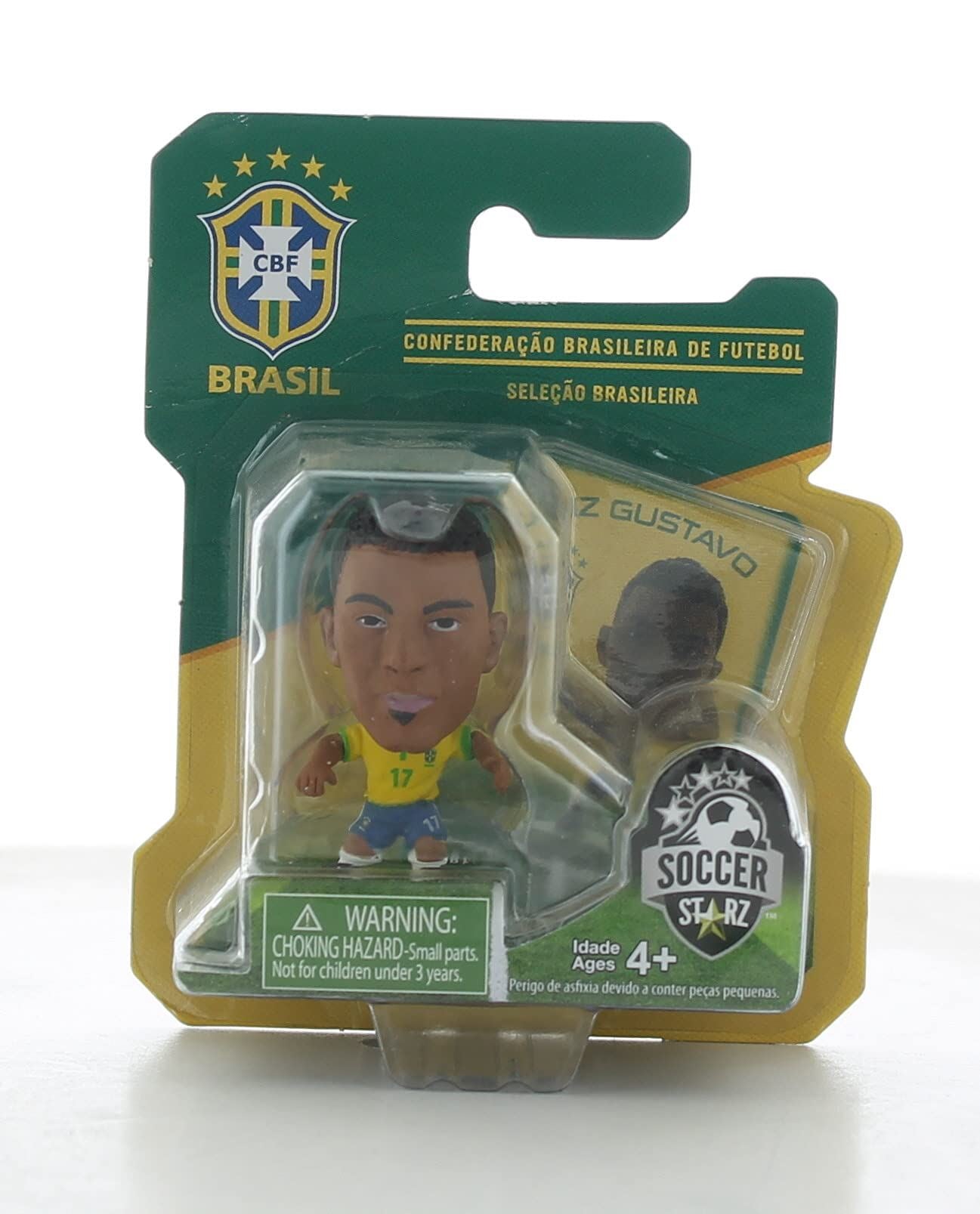 Soccerstarz - Brazil Luiz Gustavo - Home Kit