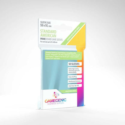 UNIT Gamegenic PRIME Standard American- Sized Sleeves 59 x 91 mm (50 ct.)
