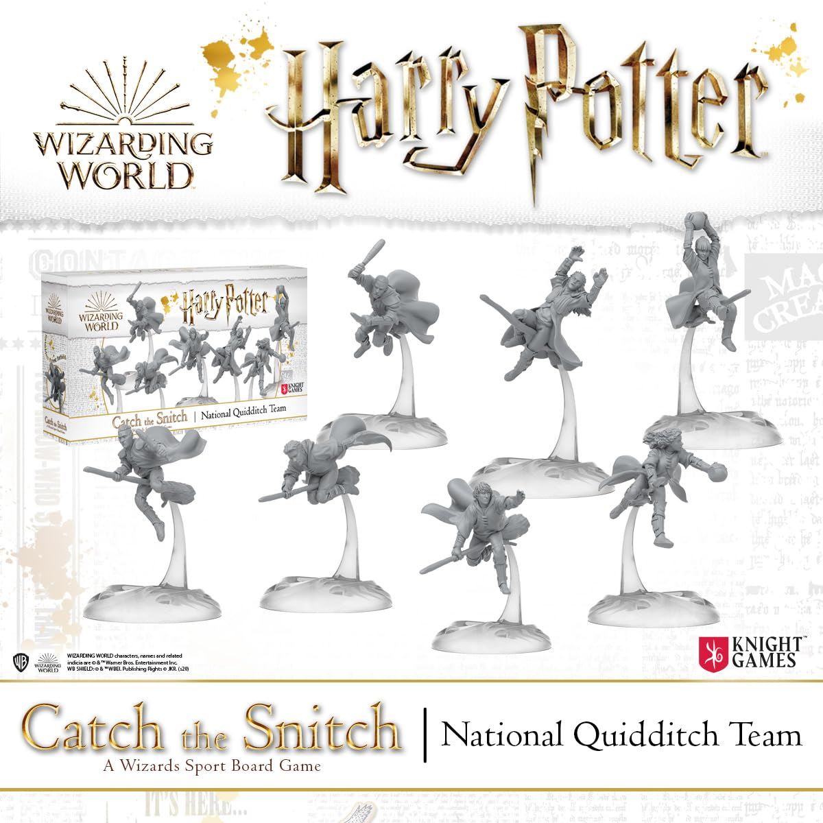 Catch Snitch Quidditch Team Indies Merchandise *New & Sealed*