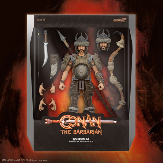 Conan the Barbarian Ultimates Action Figure Subotai (Battle of the  Mounds) 18cm