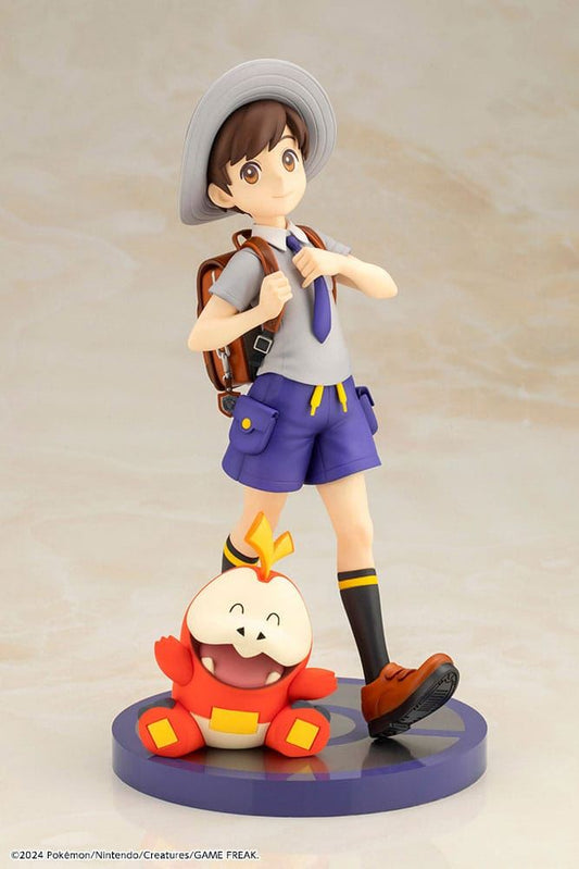 Pok?mon ARTFXJ Statue 1/8 Florian & Fuecoco 20 cm