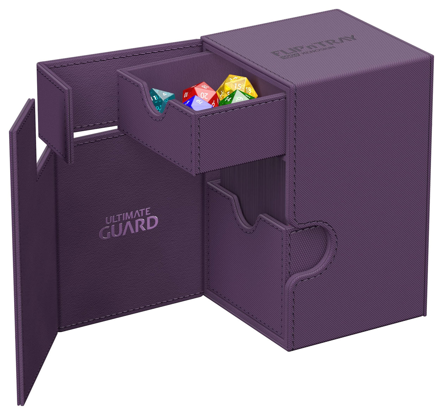 Ultimate Guard Flip`n`Tray 100+ XenoSkin Monocolor Purple