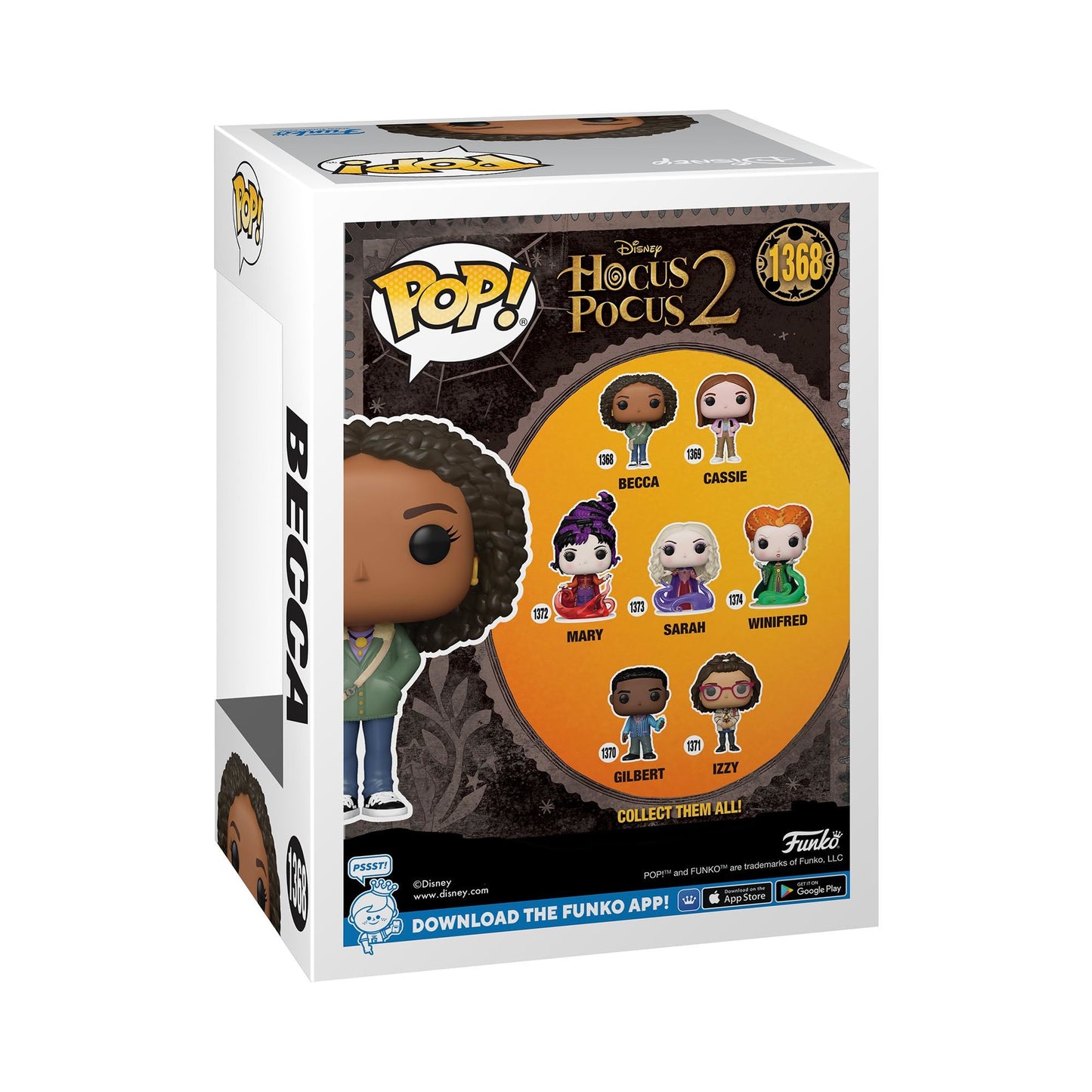 Hocus Pocus 2 POP! Disney Vinyl Figure Becca w/Accessories 9 cm