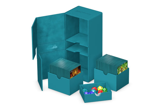 Ultimate Guard Twin Flip`n`Tray 266+ Xenoskin Petrol