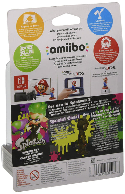 Nintendo Amiibo Character - Inkling Boy Neon Green (Splatoon 2) /Switch