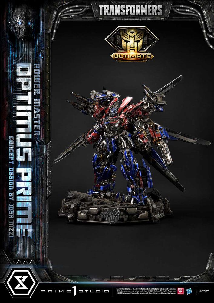 Transformers Museum Masterline Statue Powermaster Optimus Prime Concept by Josh