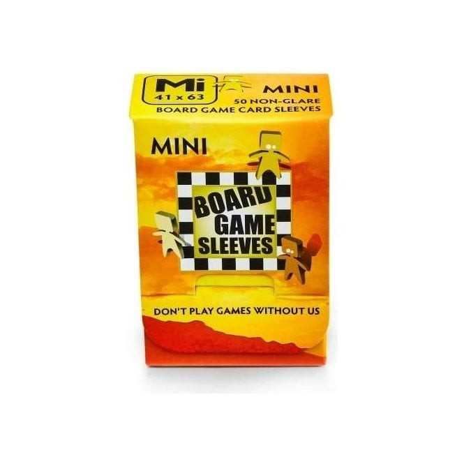UNIT Board Game Sleeves Non Glare- Mini (fits cards of 41x63mm)